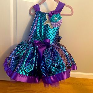 3T toddler mermaid dress